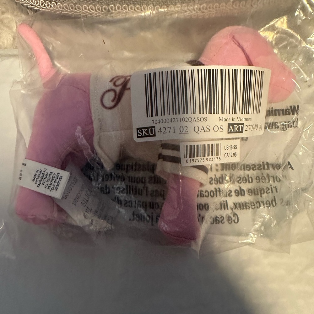 PINK Victoria's Secret Dog Sweater - Pink and Cream - Picture 3 of 3